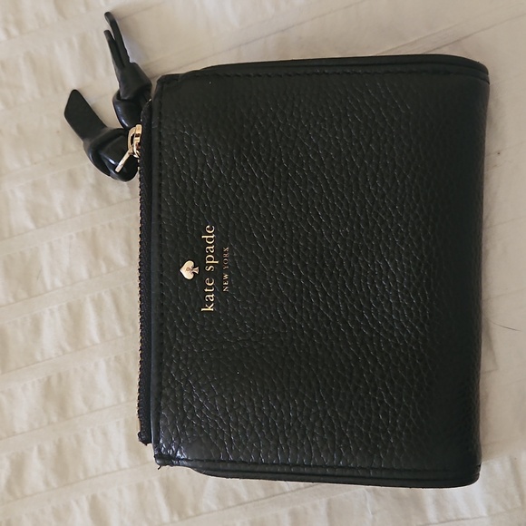 Kate Spade Small Black Backpack with Matching Wallet - Picture 2 of 6
